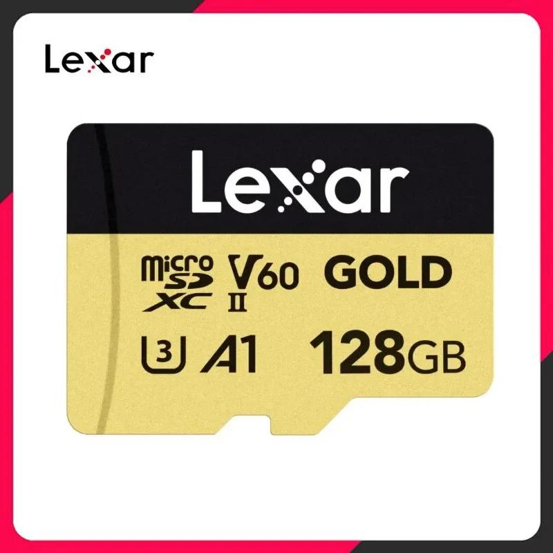 Lexar   ī޶ ũ SD ī, TF ޸ ī, 128GB, 4K Ʈ HD UHS-II U3 V60 б 280 MB/s, 256GB 100 MB/s